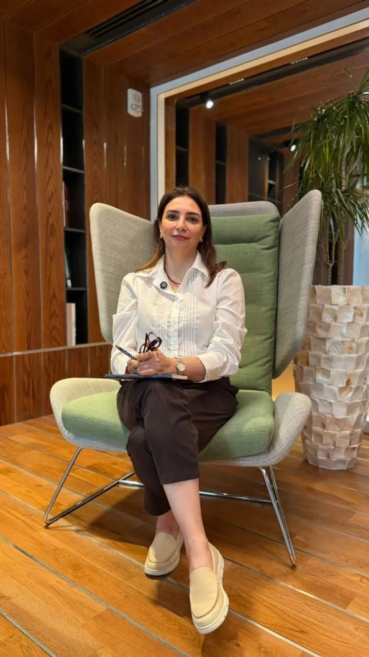 Farzaneh Kananian in her consultation room